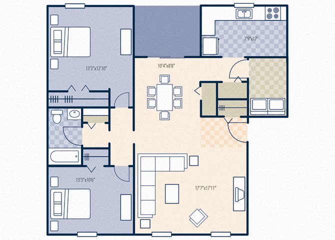 Trident Terrace 948 2x1